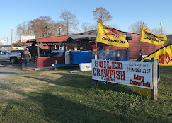 Seasoned fried shrimp fresh from the fryer